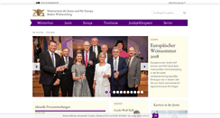Desktop Screenshot of justizministerium-bw.de